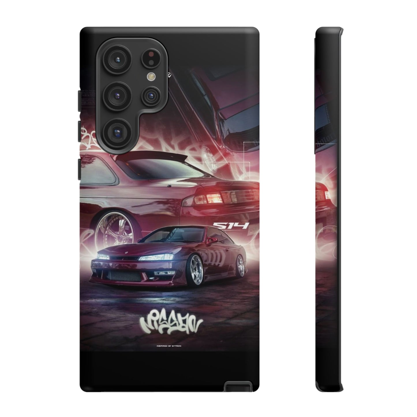 "Wine Red S14" JDM Case