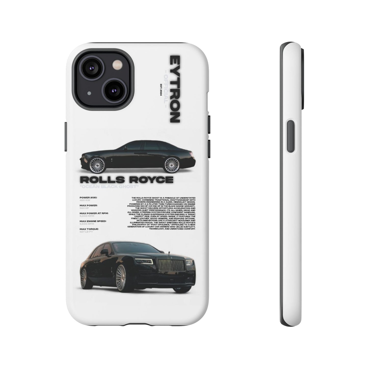 "Ocean Black Ghost" Sturdy Case