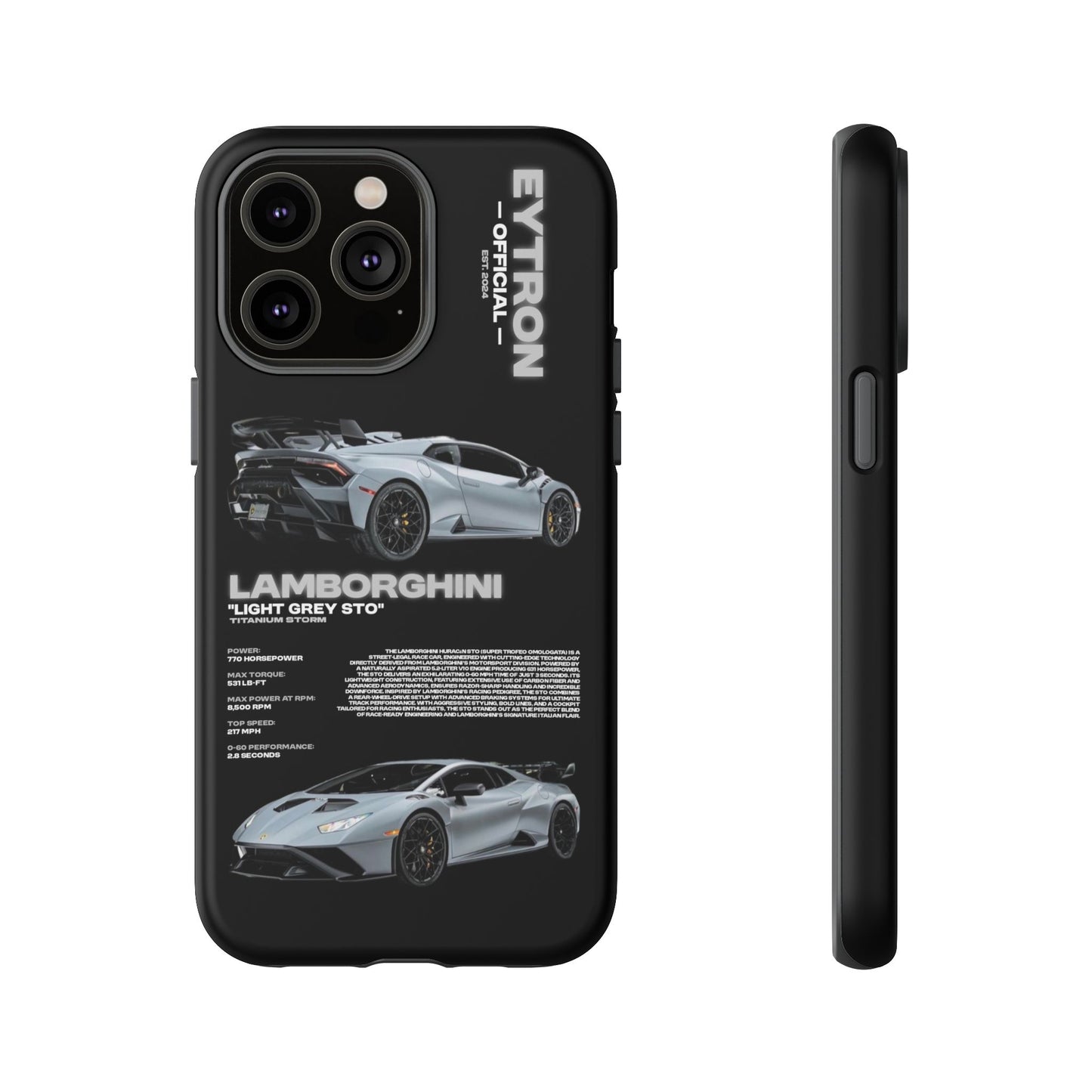 "Titanium Storm" Sturdy Case
