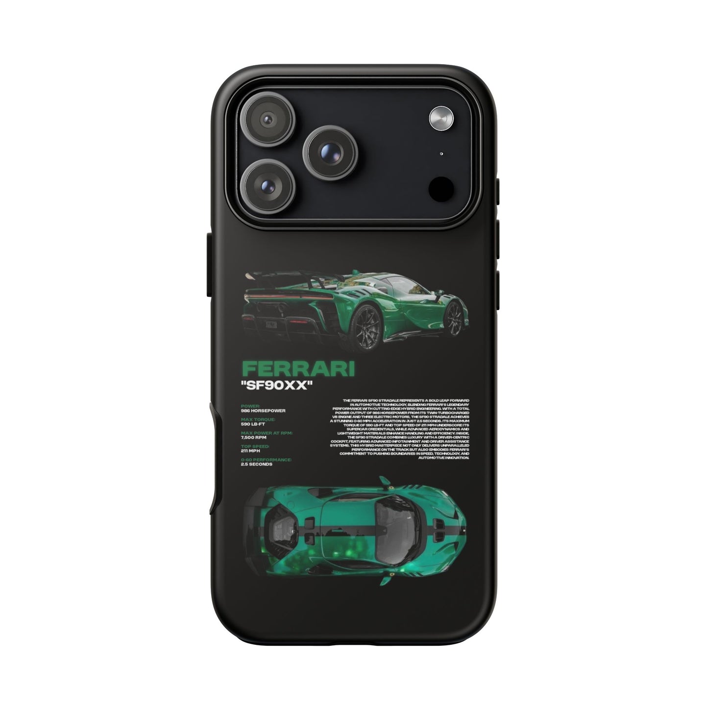 "Verde Velocity" Sturdy Case