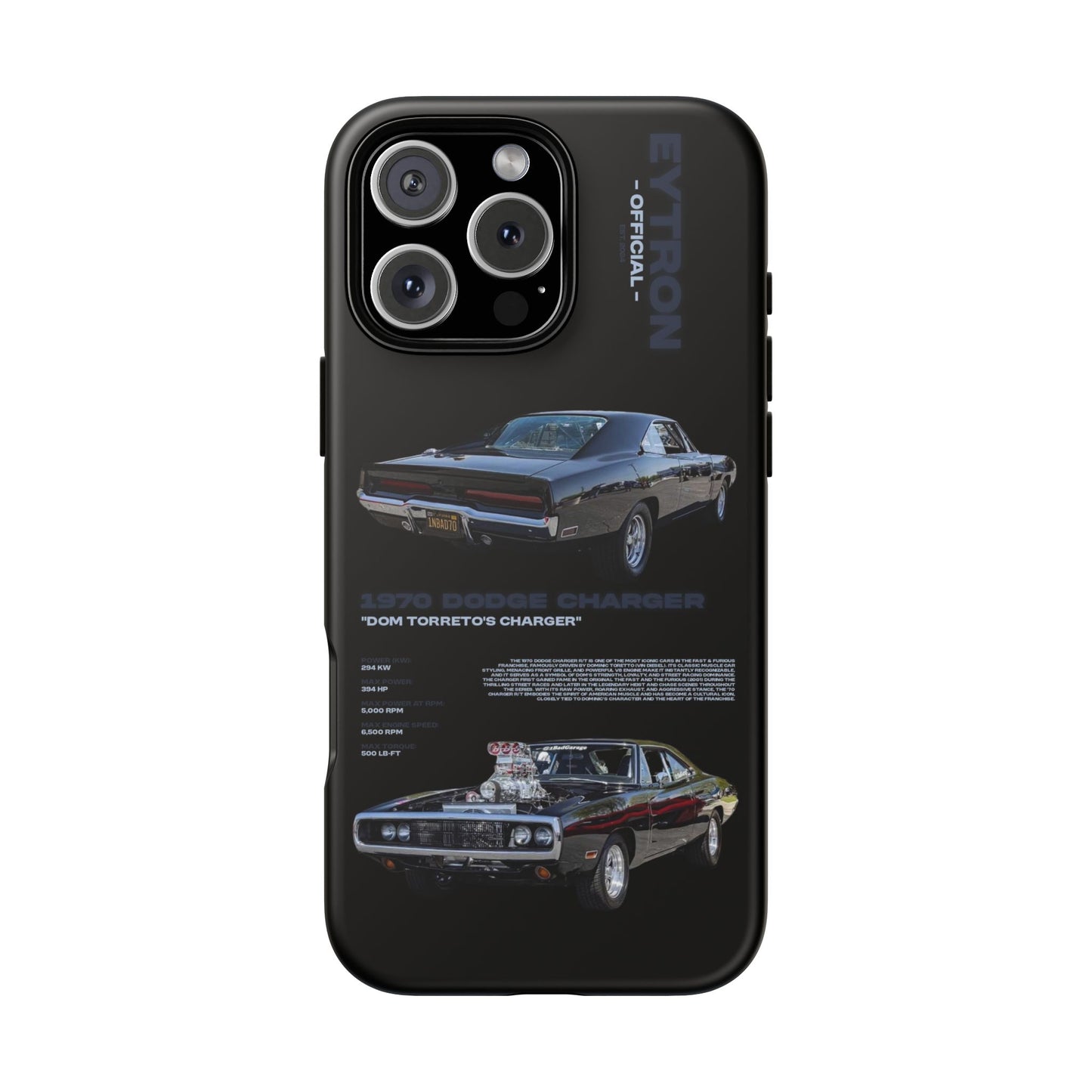"Dom's Charger" Sturdy Case