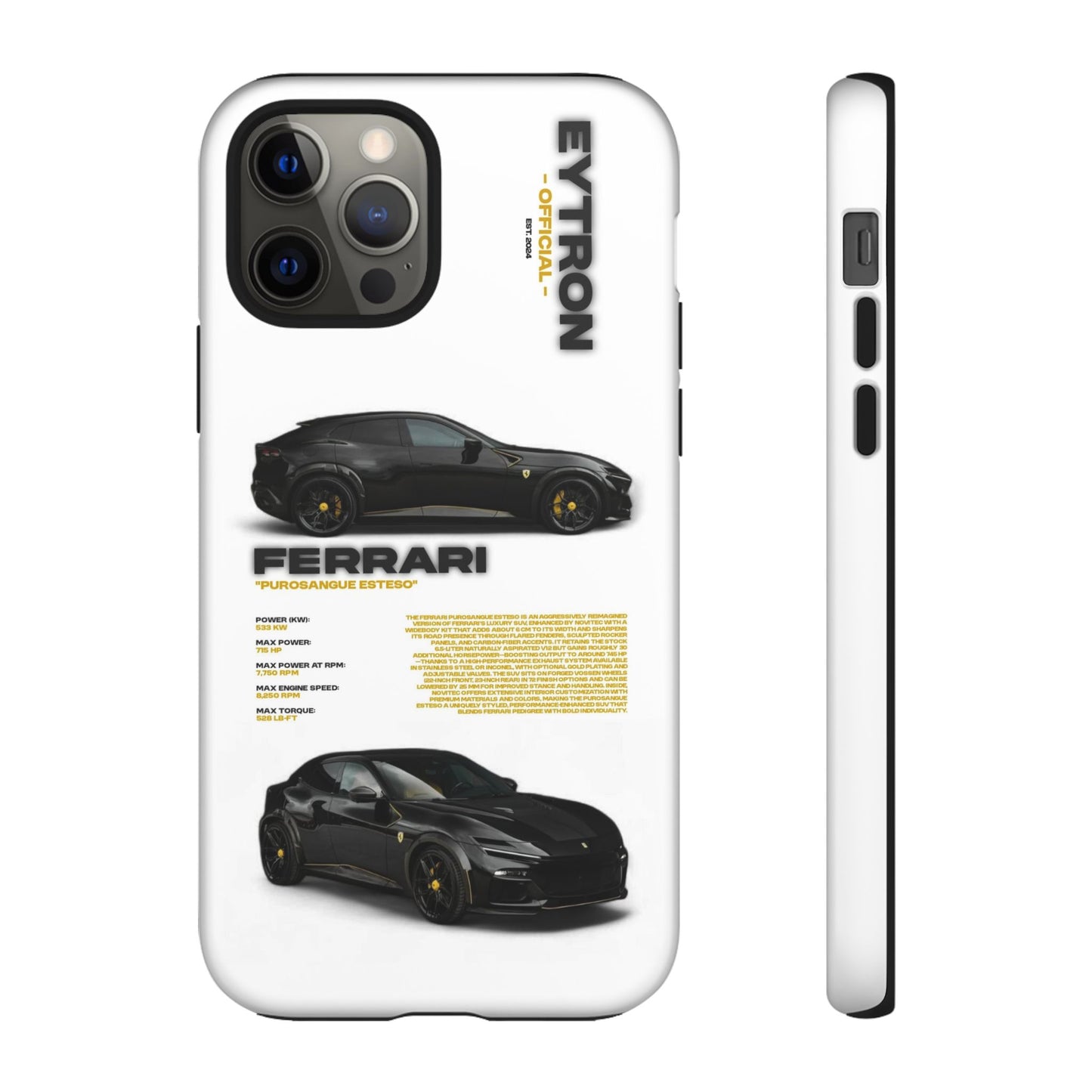 "Purosangue Esteso" Sturdy Case