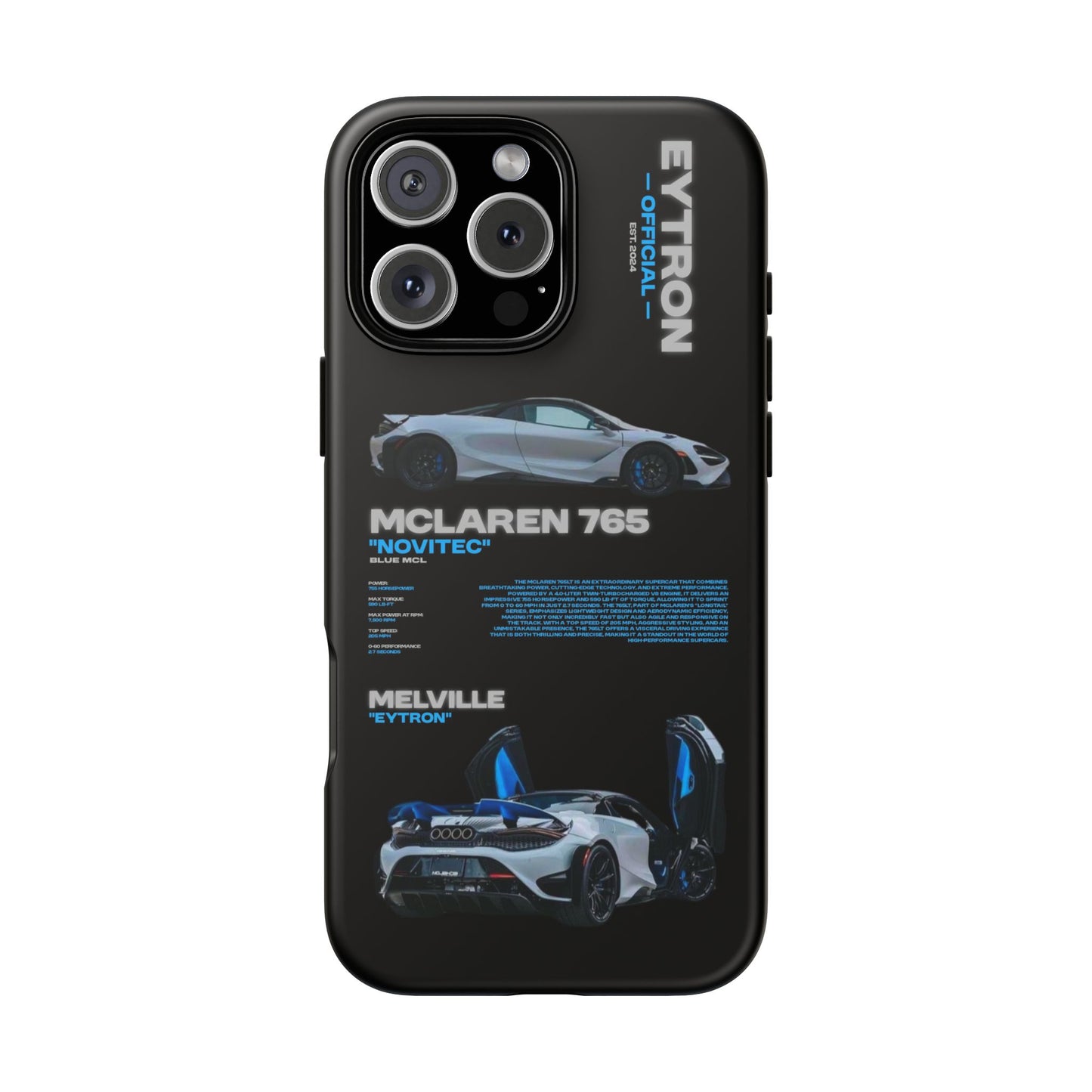 "Blue MCL" Sturdy Case