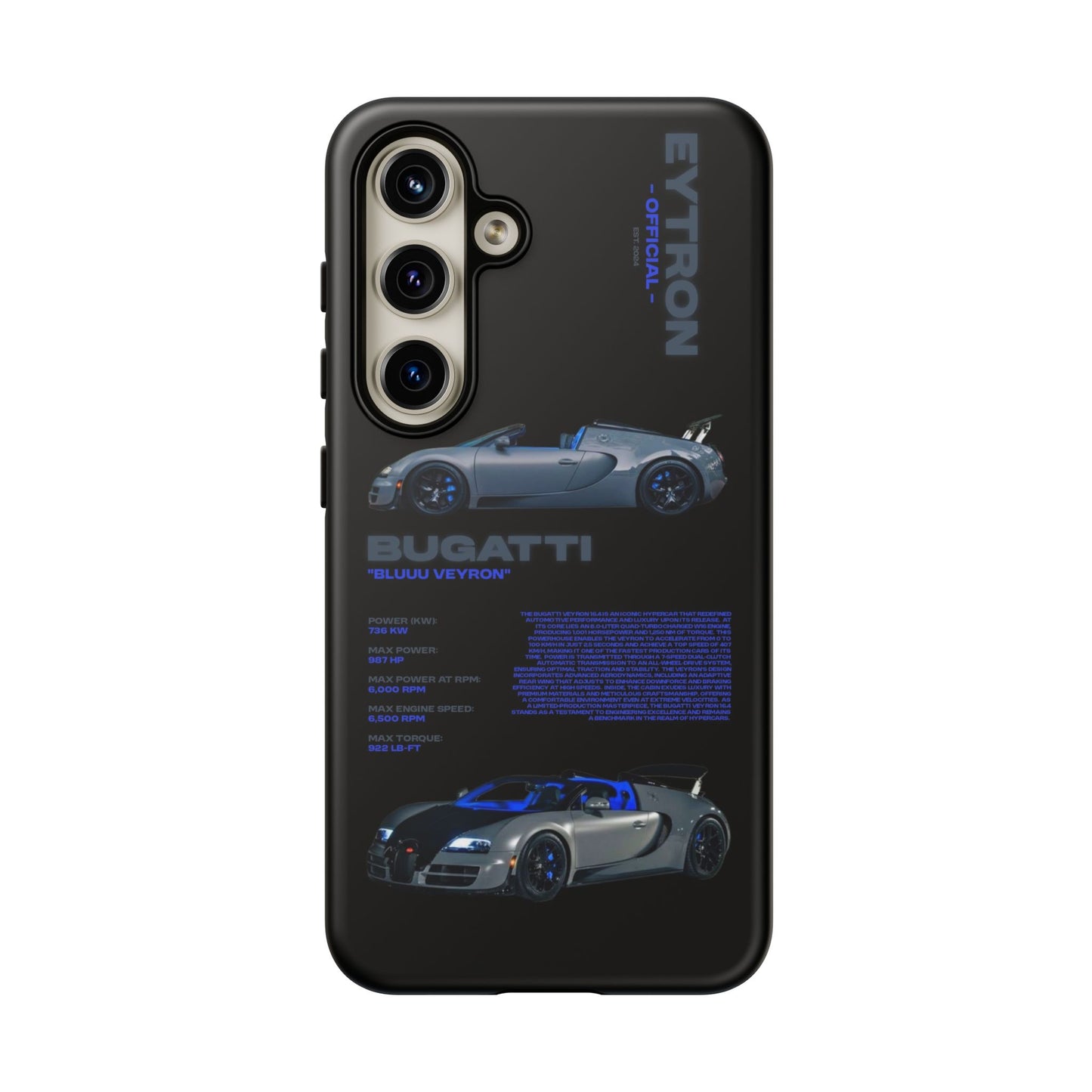 "Bluuu Veyron" Sturdy Case