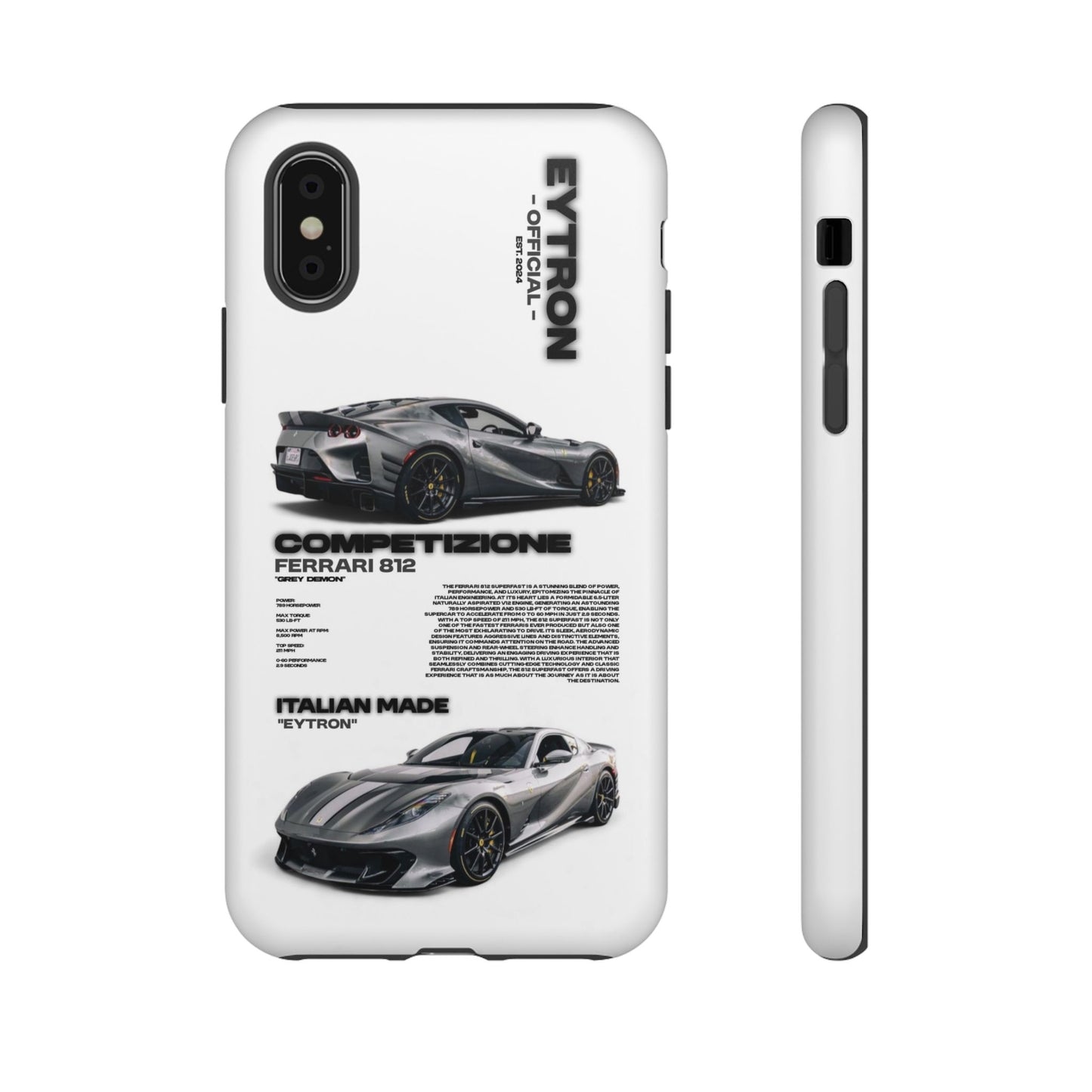 "Grey Demon" Sturdy Case