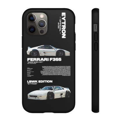 "Fiery White Moon" Sturdy Case