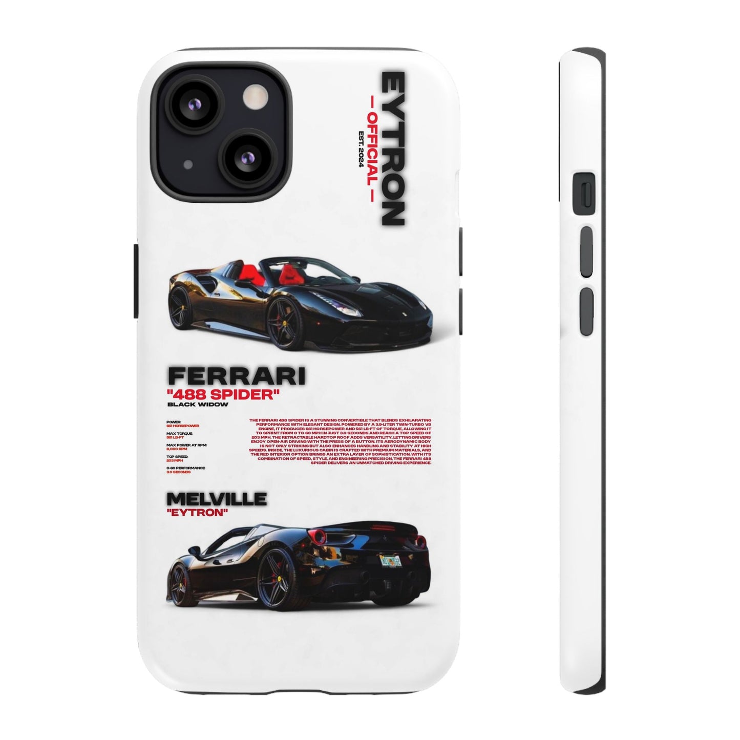 "Black Widow" Sturdy Case