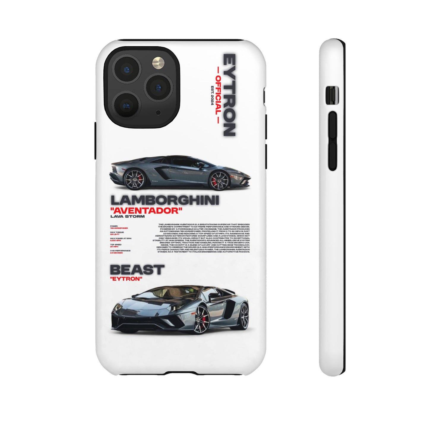 "Lava Storm" Sturdy Case