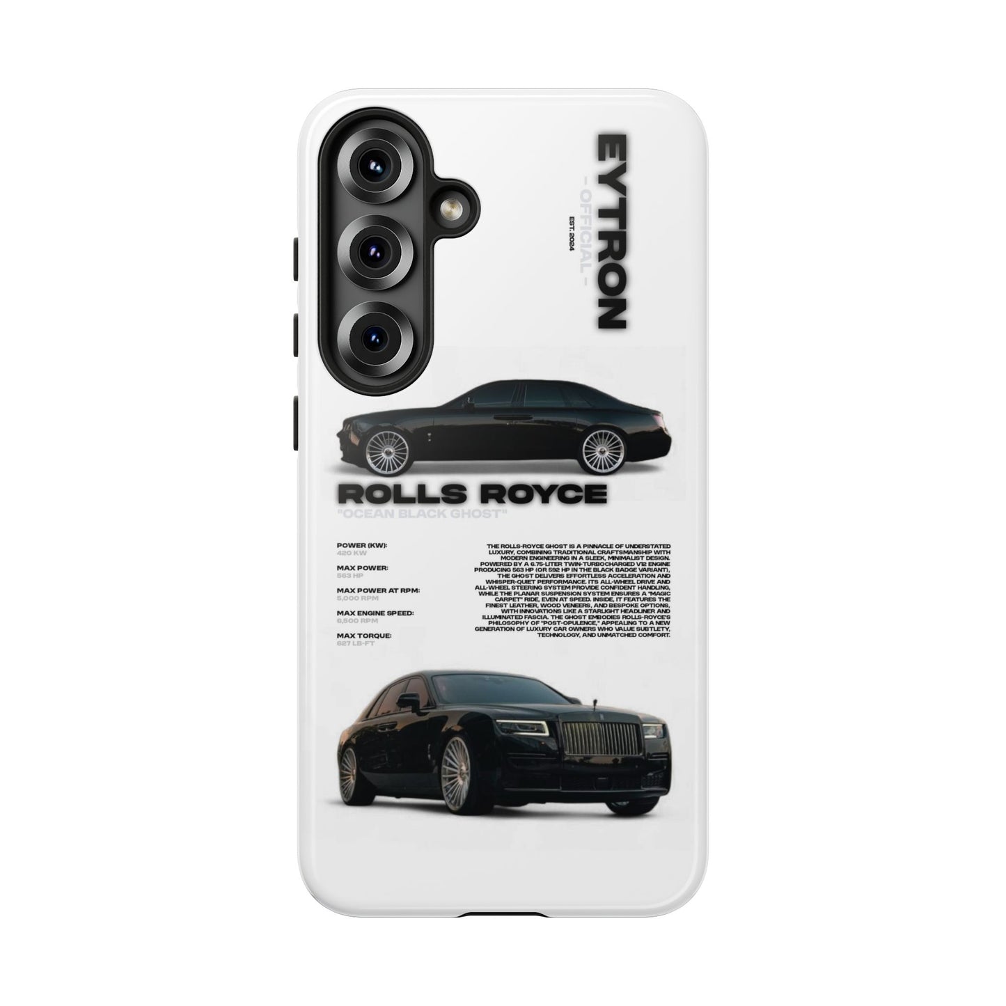 "Ocean Black Ghost" Sturdy Case