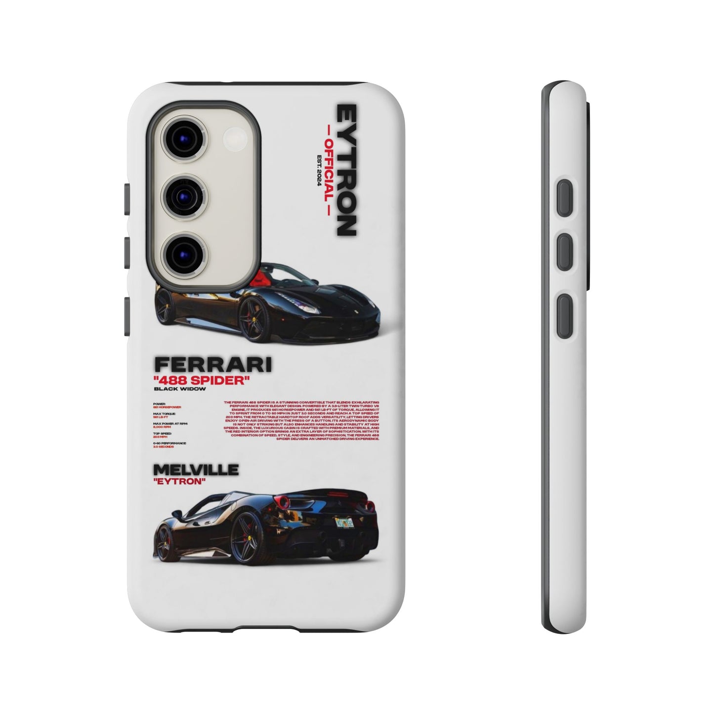 "Black Widow" Sturdy Case