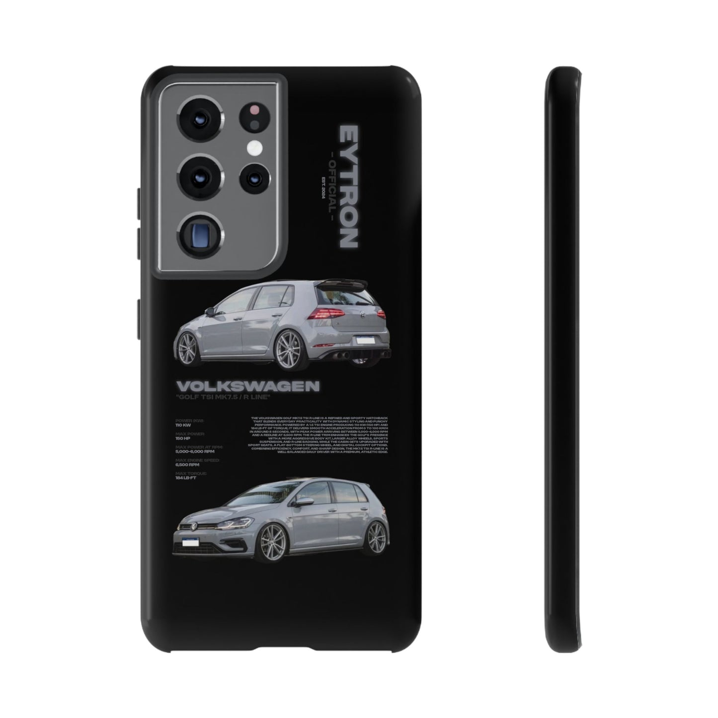 "Golf TSI MK7.5 / R Line" Sturdy Case