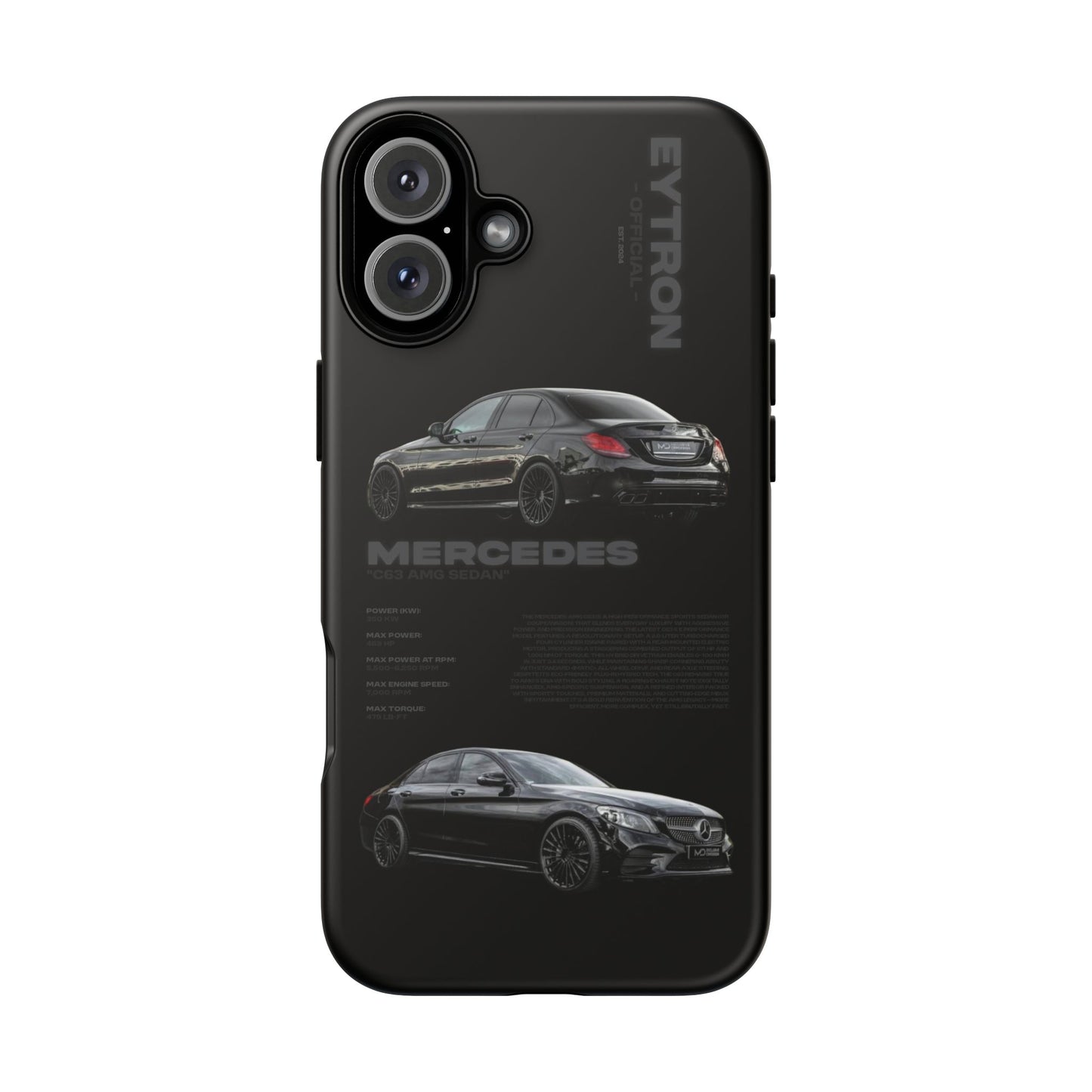 "C63 AMG Sedan" Sturdy Case