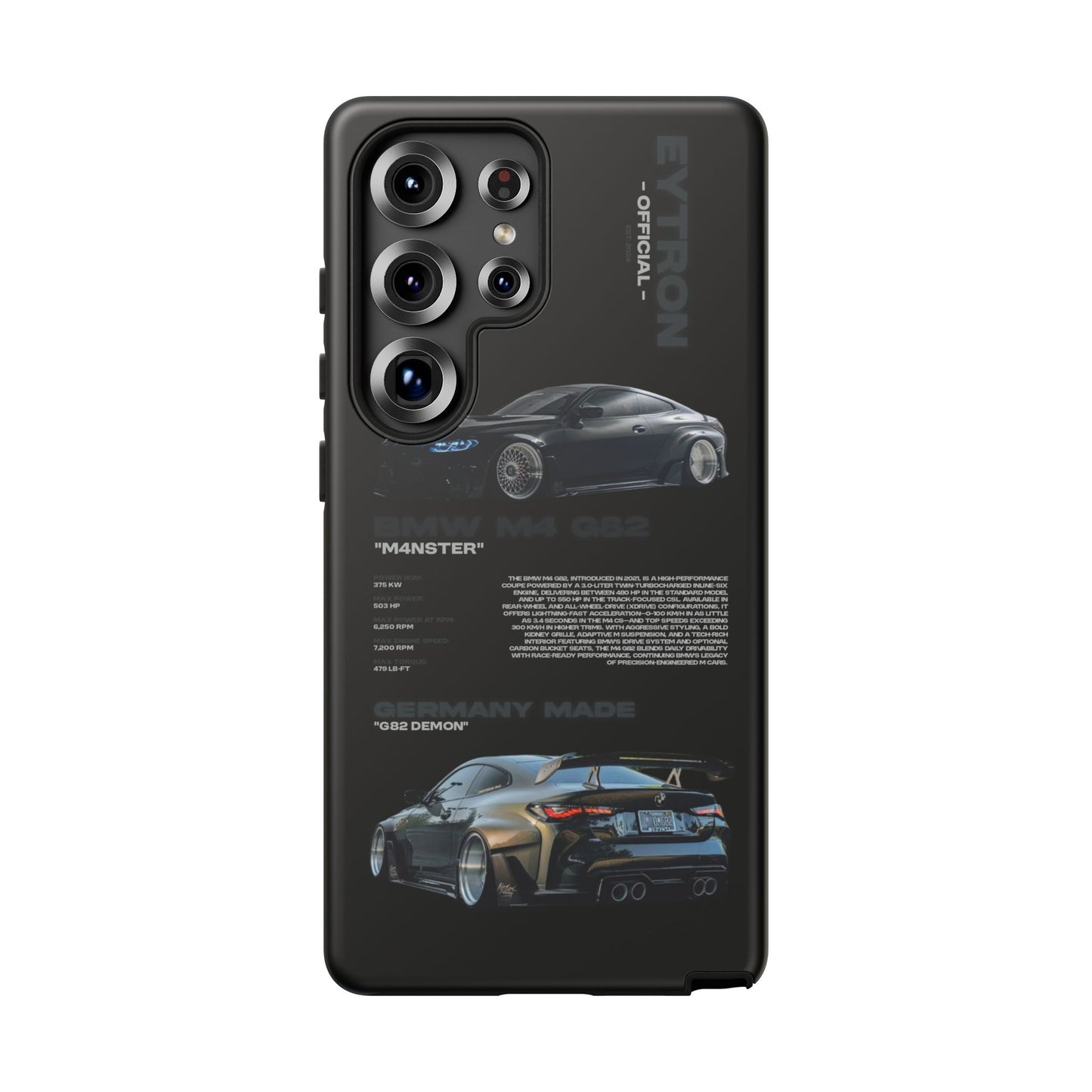 "M4nster" Sturdy Case