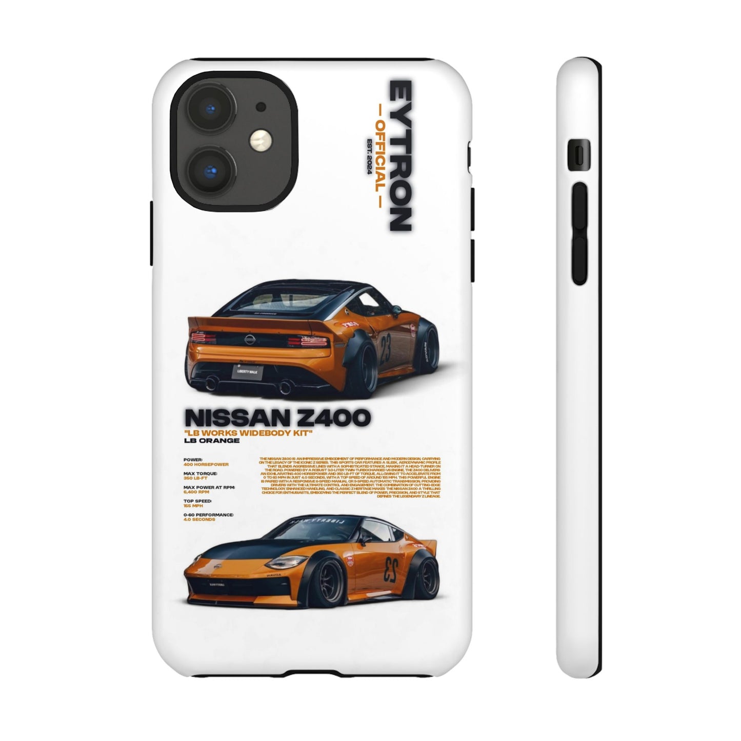 "LB Orange" Sturdy Case