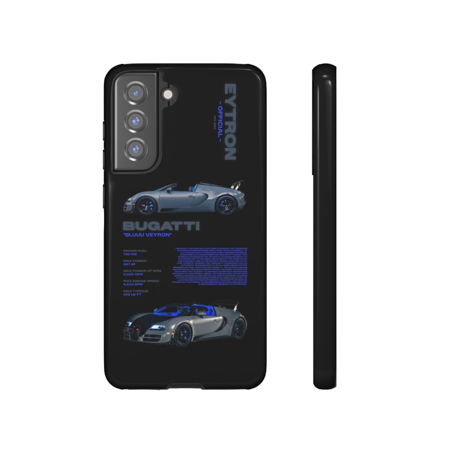 "Bluuu Veyron" Sturdy Case