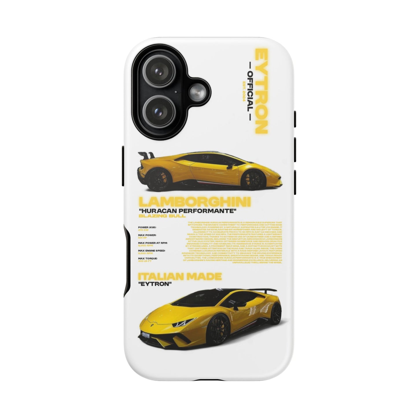 "Blazing Bull" Sturdy Case