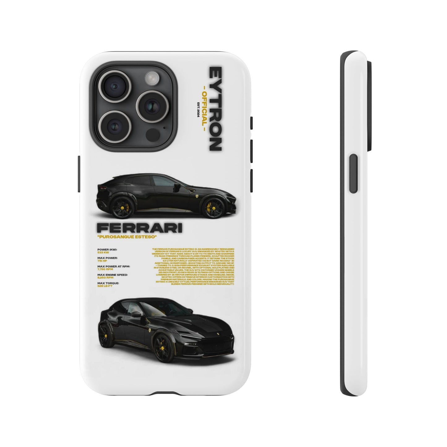 "Purosangue Esteso" Sturdy Case