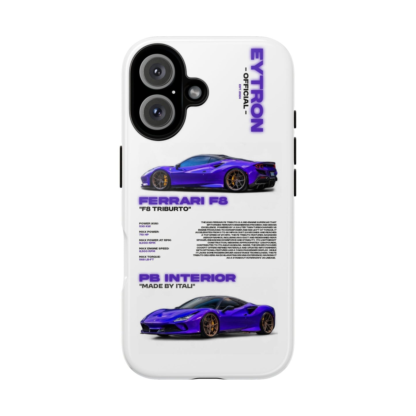 "F8 Triburto" Sturdy Case