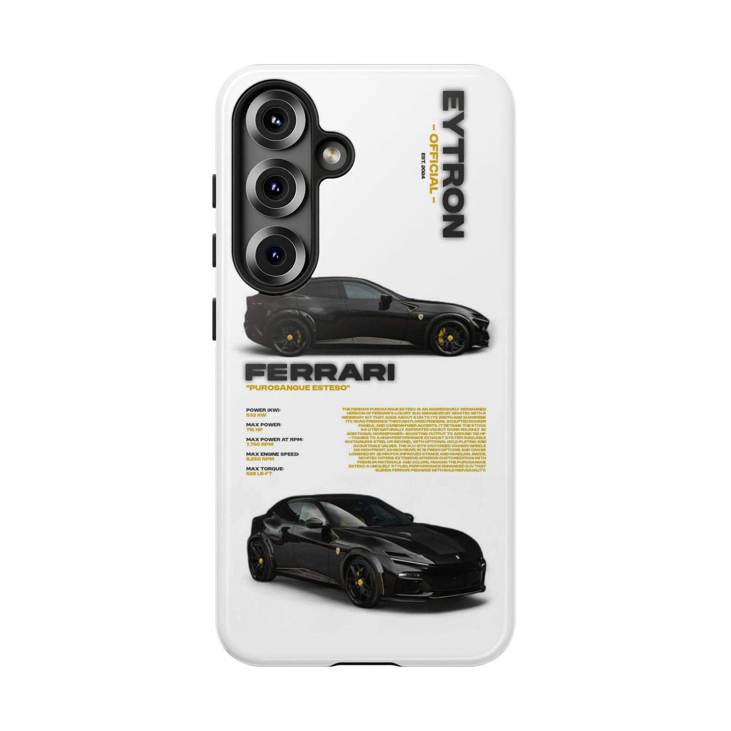 "Purosangue Esteso" Sturdy Case