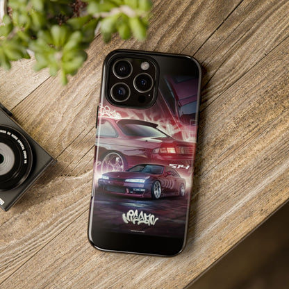 "Wine Red S14" JDM Case