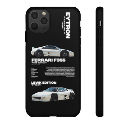 "Fiery White Moon" Sturdy Case