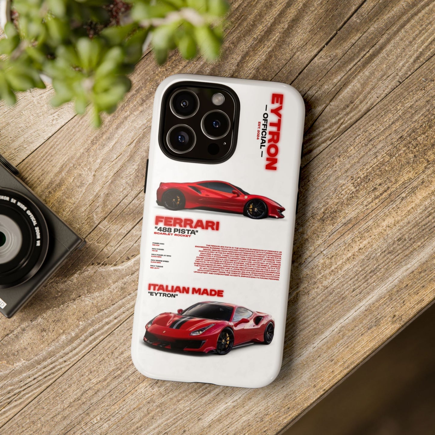 "Scarlet Rocket" Sturdy Case