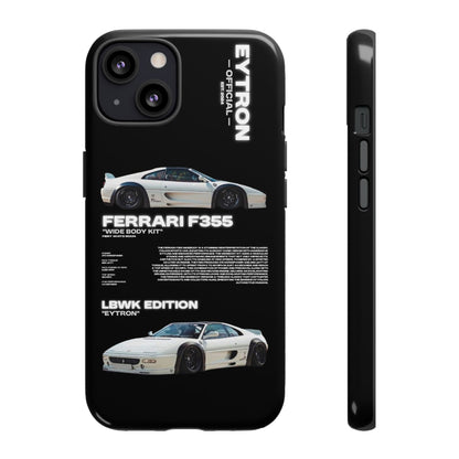 "Fiery White Moon" Sturdy Case