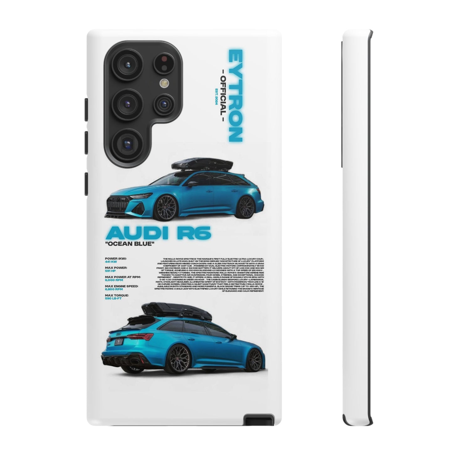 "Ocean Blue R6" Sturdy Case