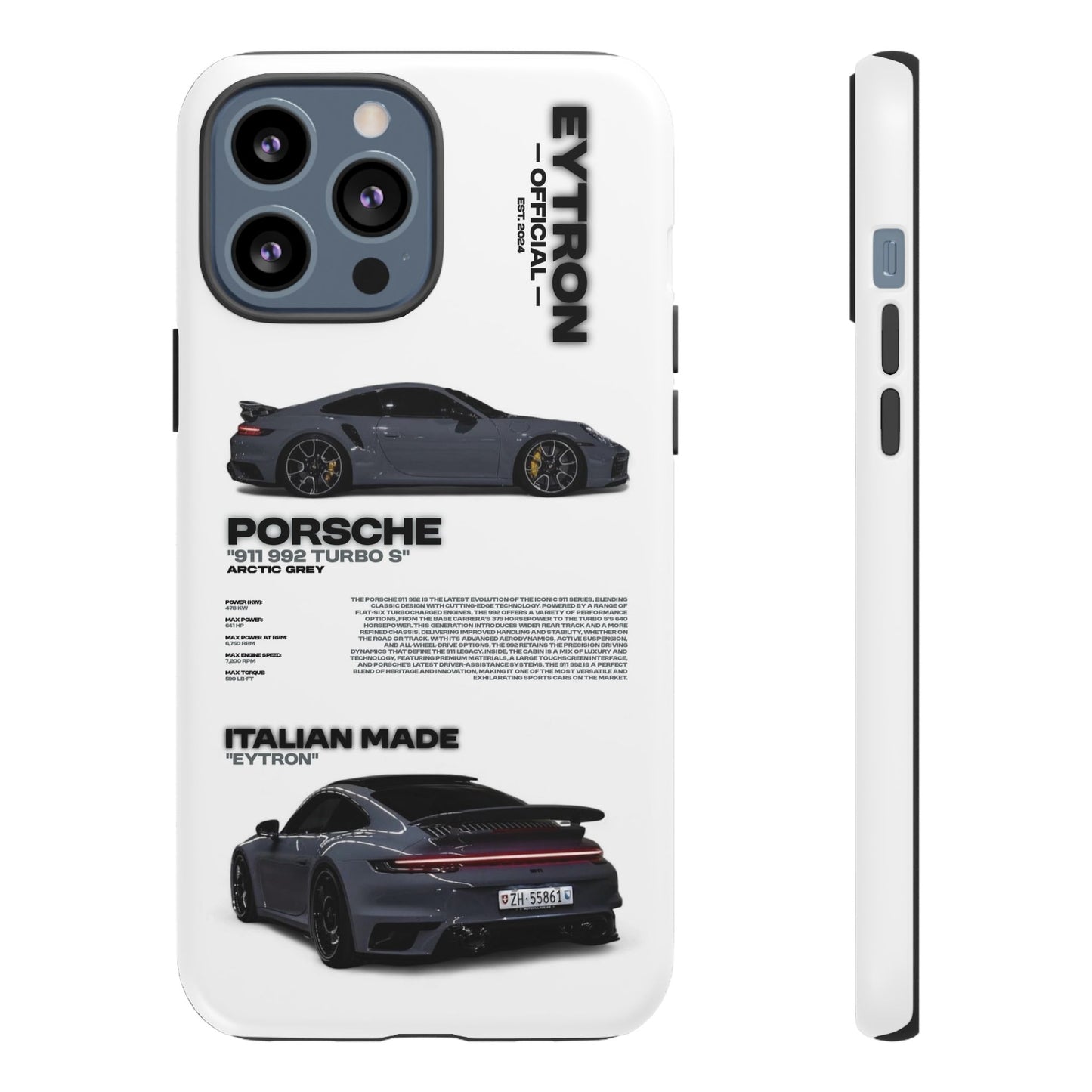 "Arctic Grey" Sturdy Case