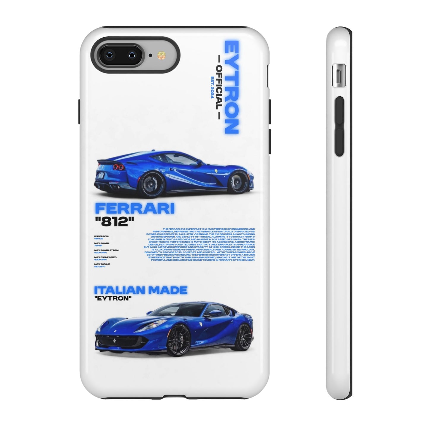 "Blue Thunder" Sturdy Case