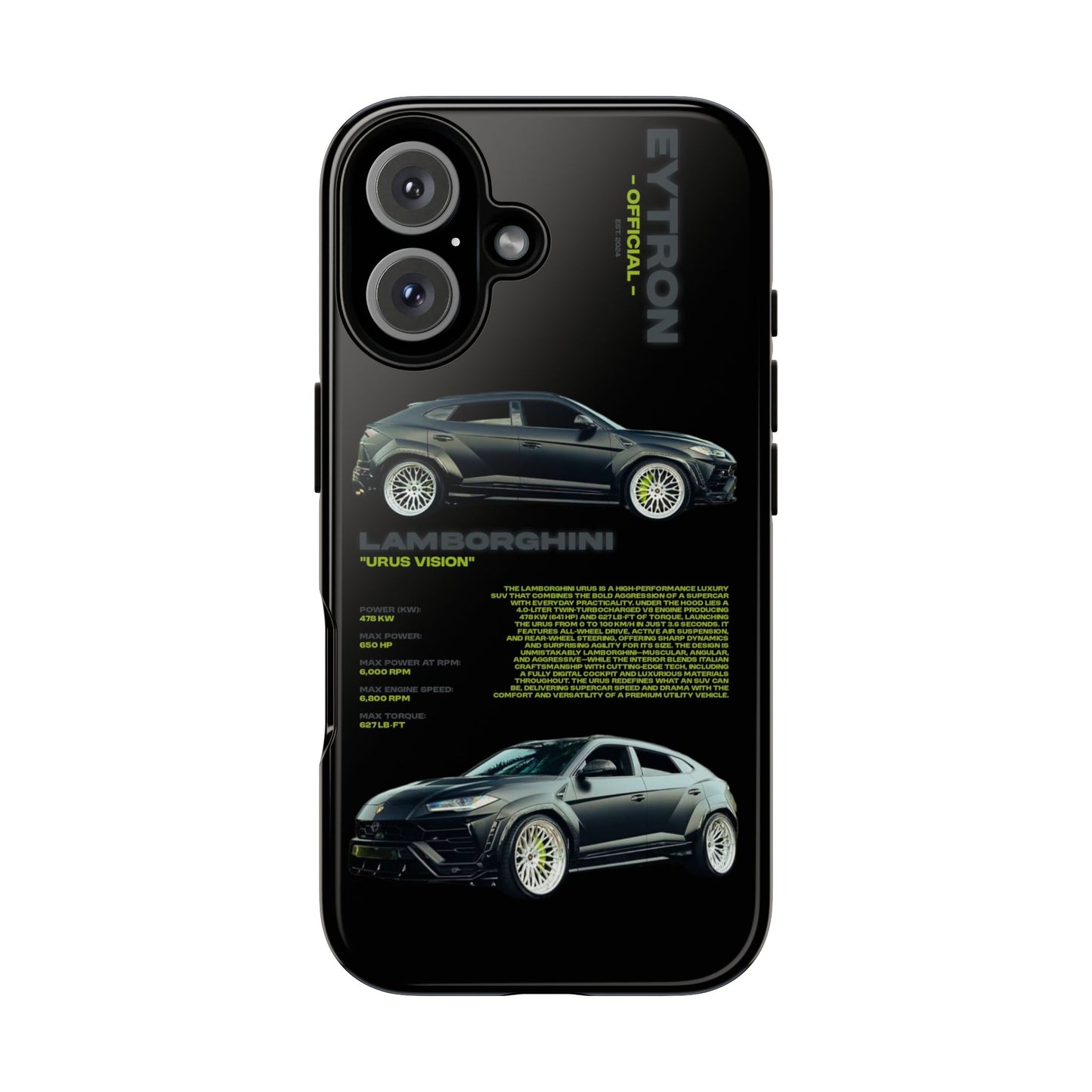 "Urus Vision" Sturdy Case
