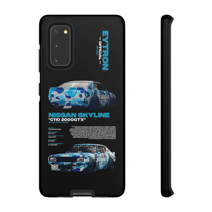"Blue Camo Bape" Sturdy Case