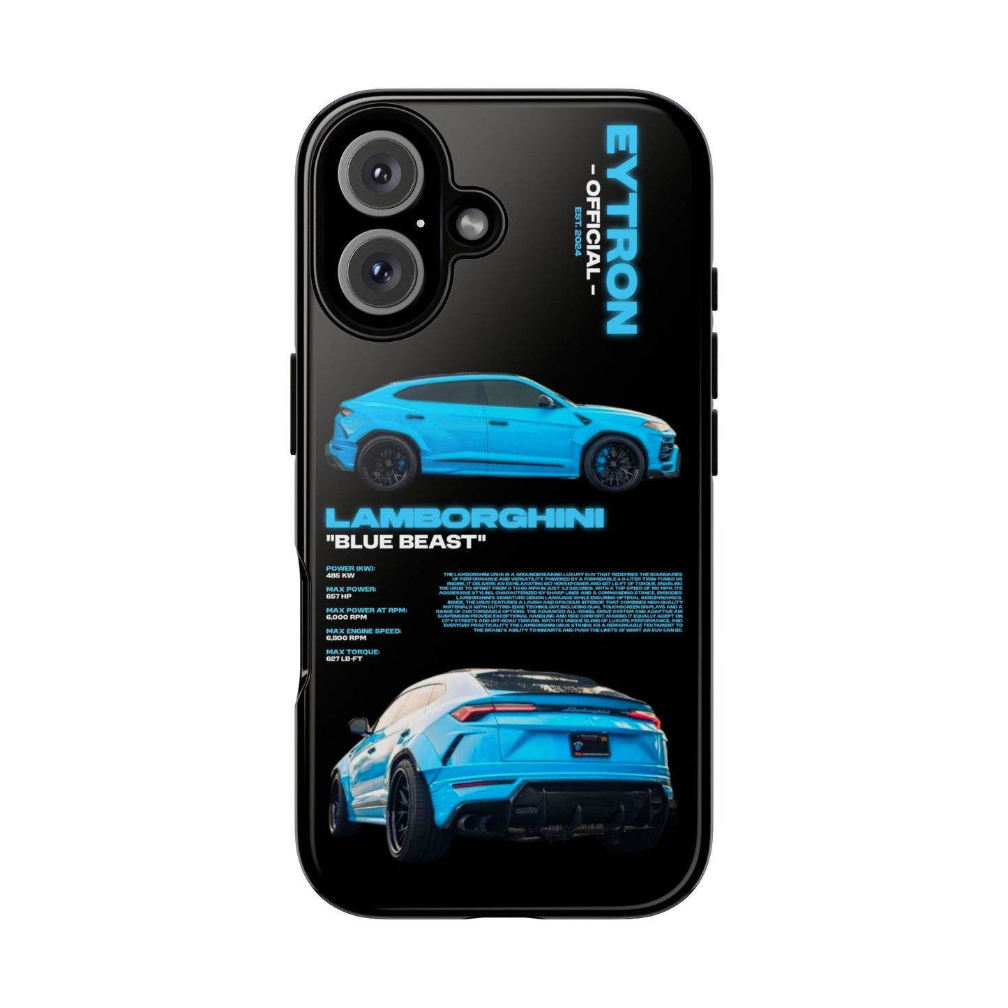 "Blue Beast" Sturdy Case