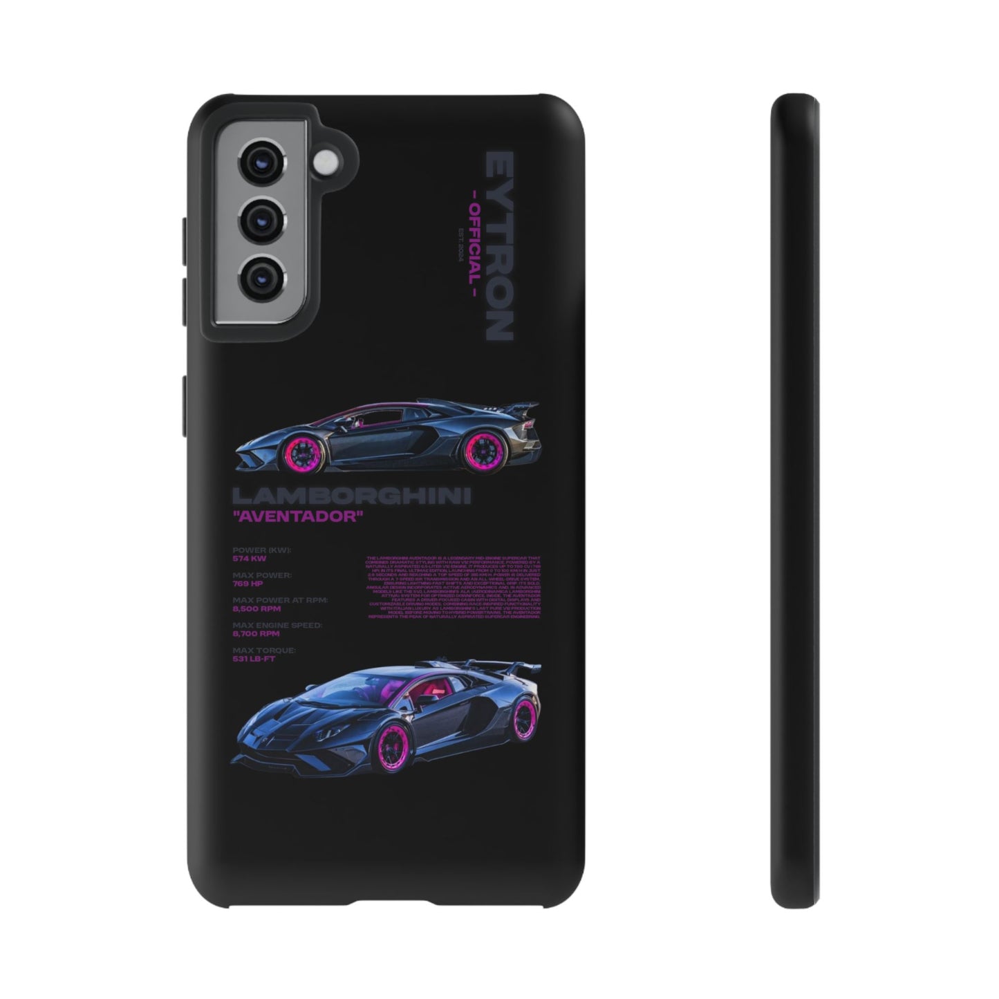 "Strad's Lambo" Sturdy Case