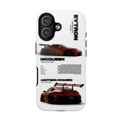 "McQueen" White Tough Case