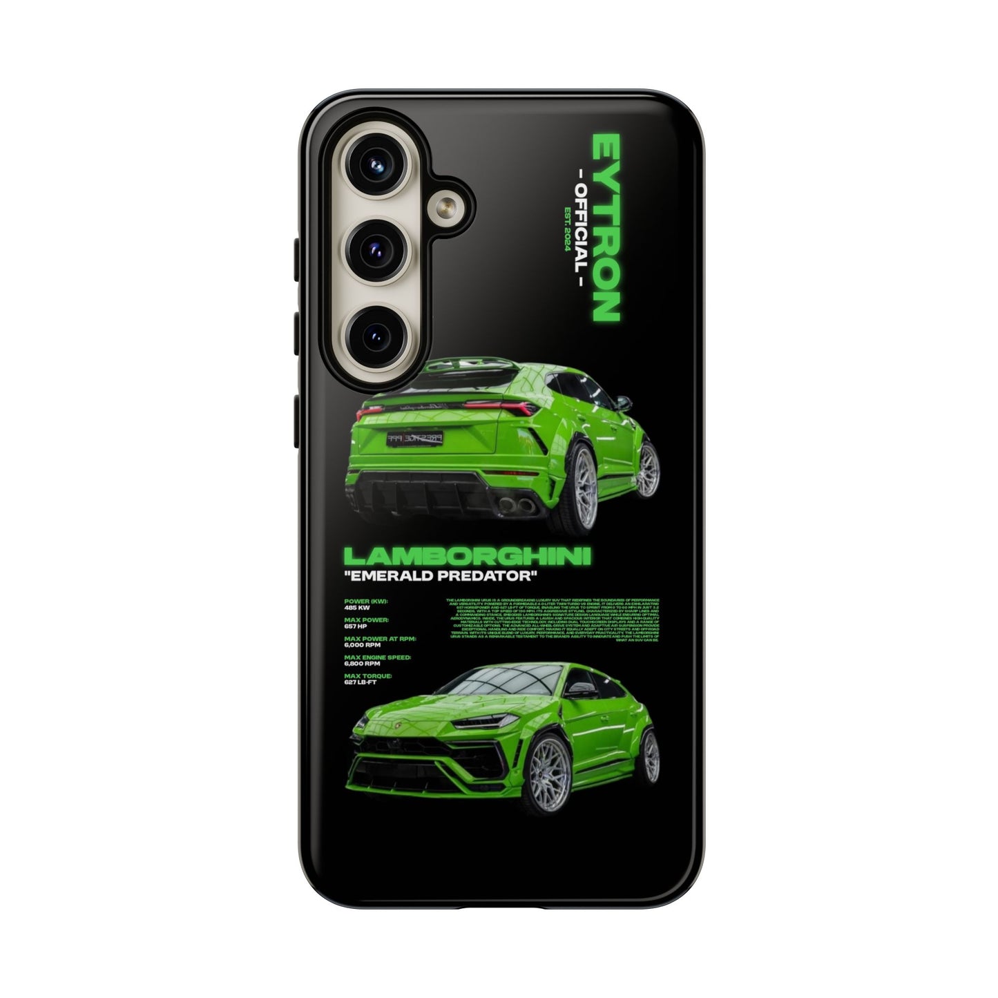 "Emerald Predator" Sturdy Case