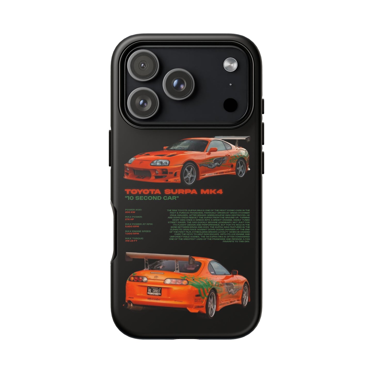 "10 Second Car" Sturdy Case