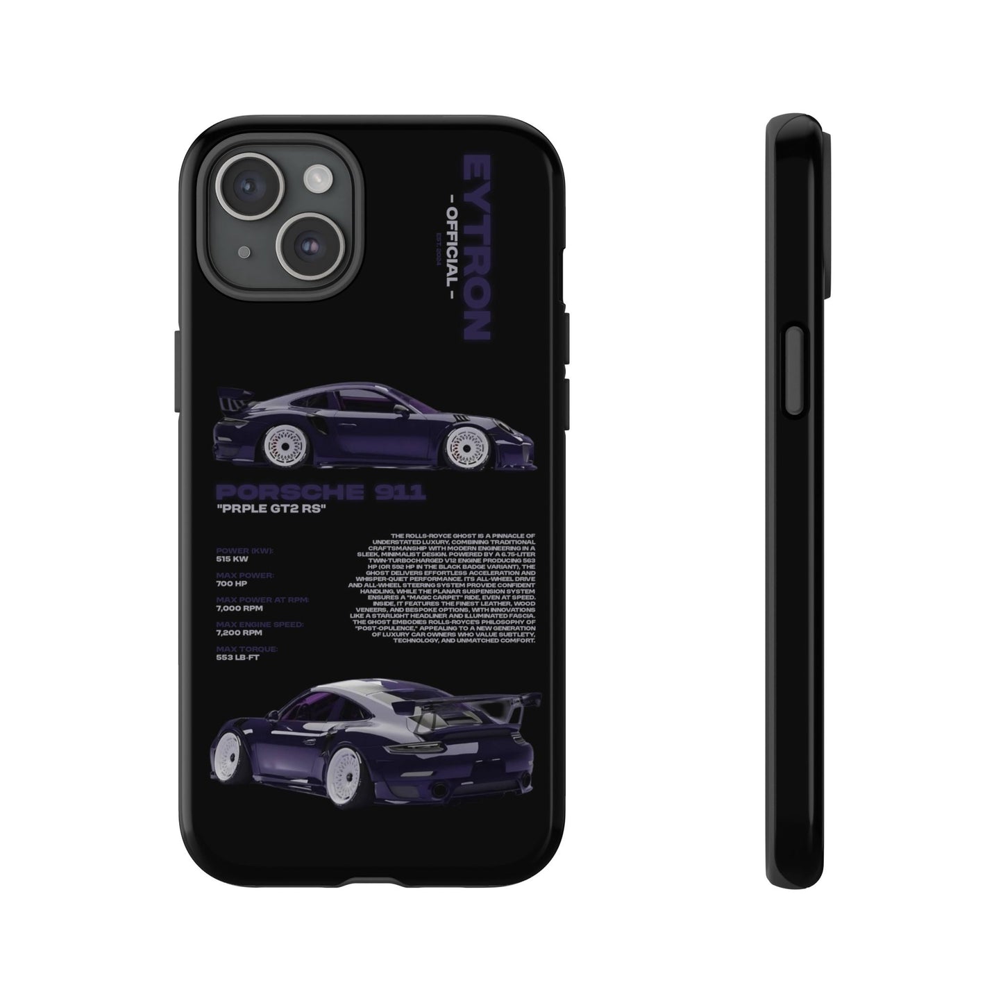"PRPLE GT2 RS" Sturdy Case