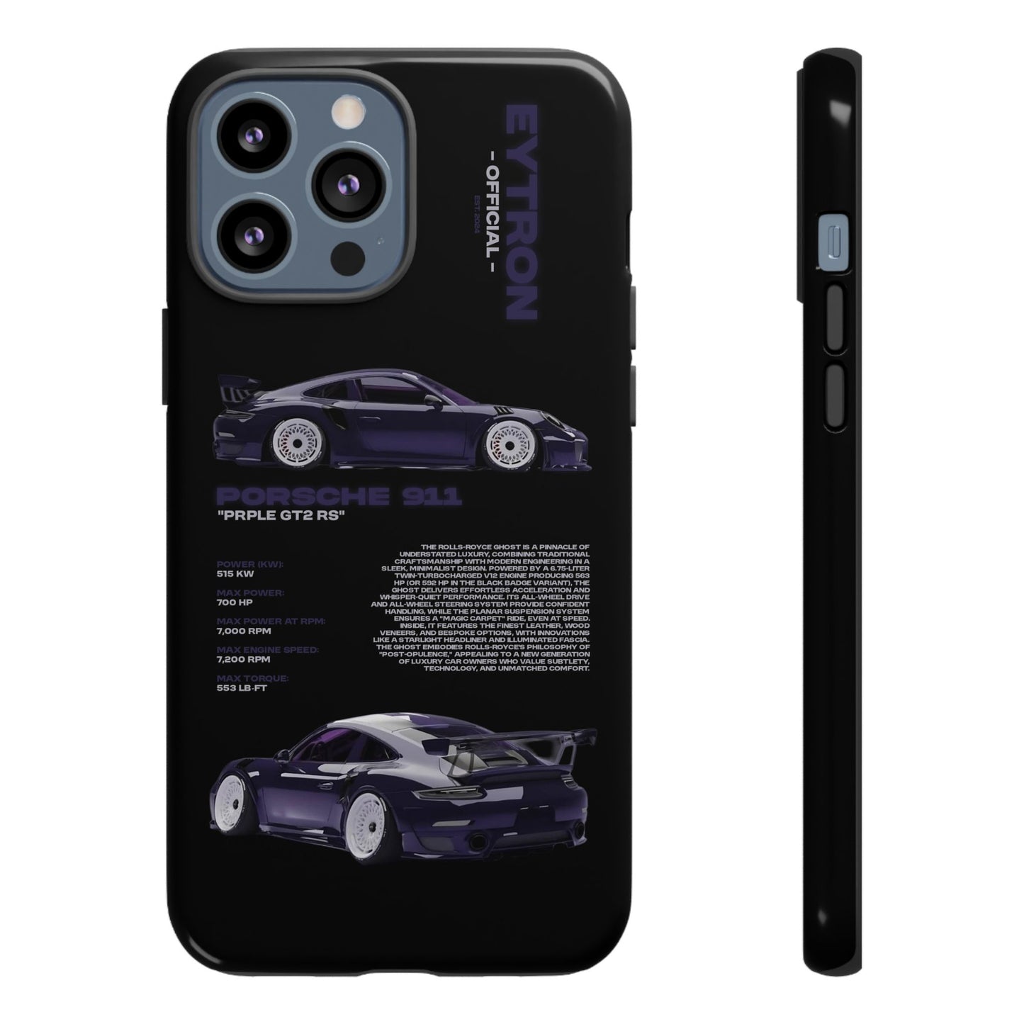 "PRPLE GT2 RS" Sturdy Case
