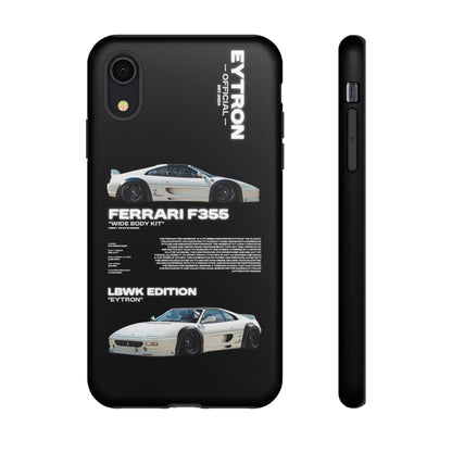 "Fiery White Moon" Sturdy Case