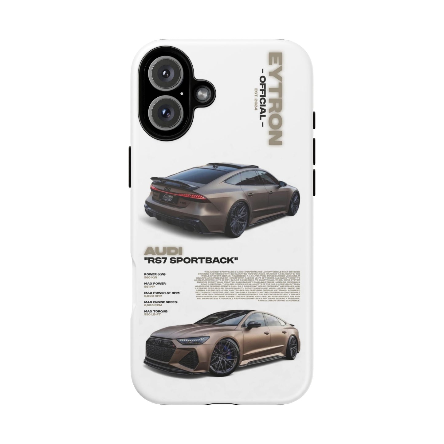 "Golden Ghost" Sturdy Case