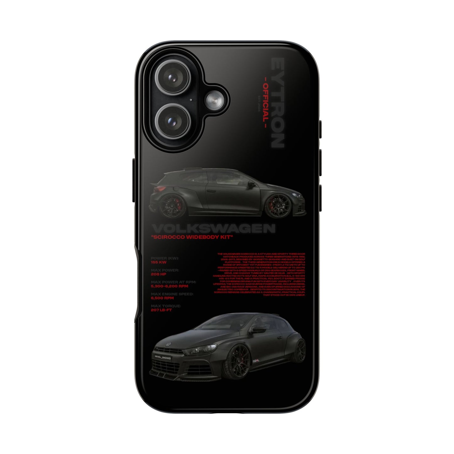 "Scirocco Widebody Kit" Sturdy Case