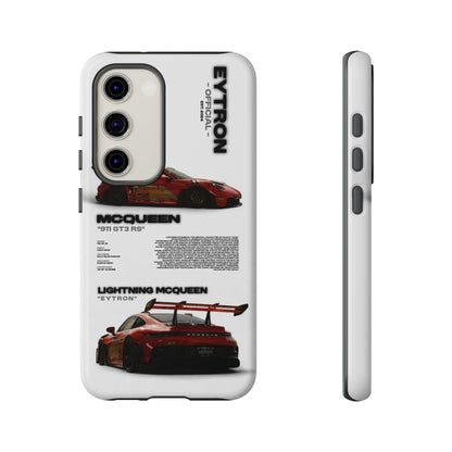 "McQueen" White Tough Case