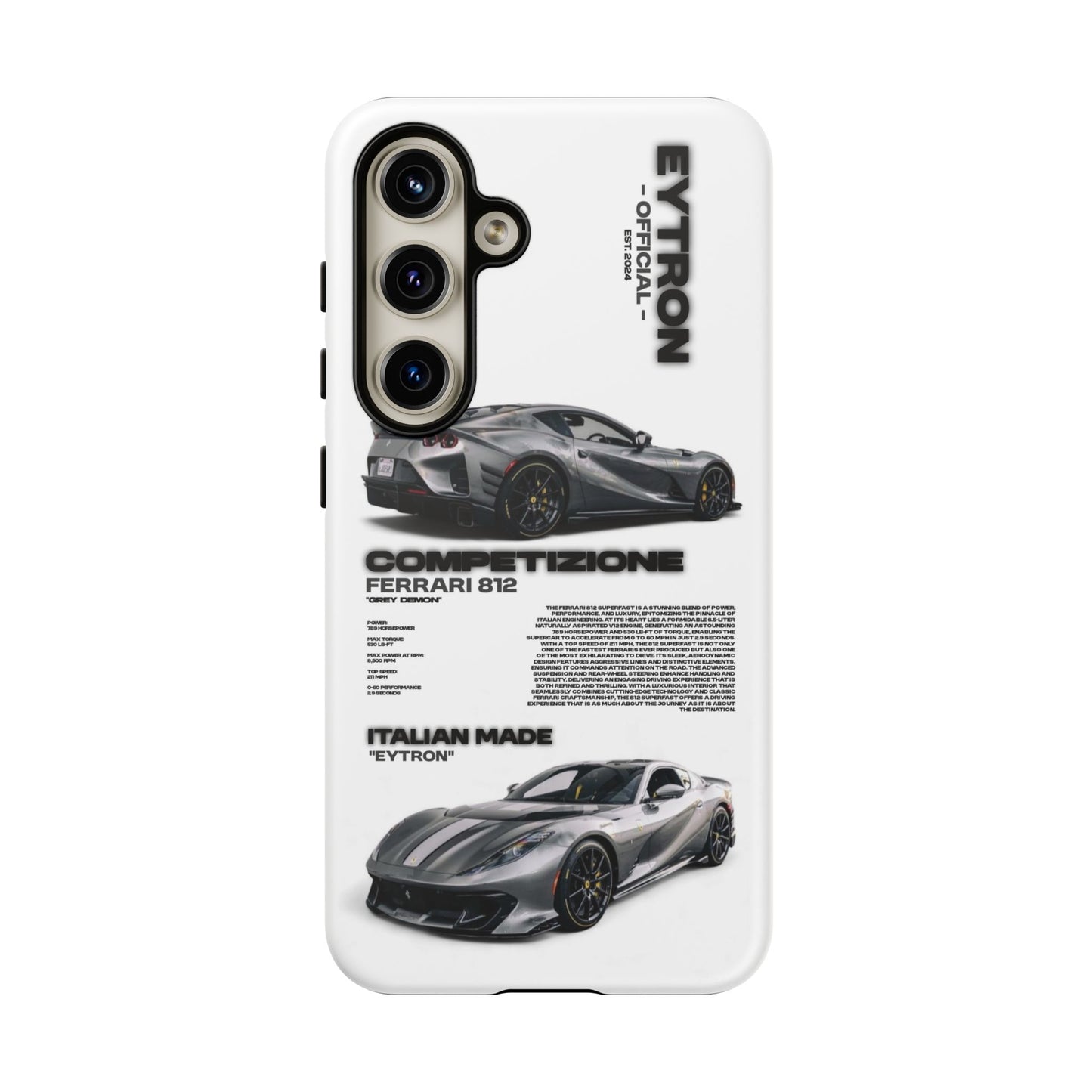 "Grey Demon" Sturdy Case