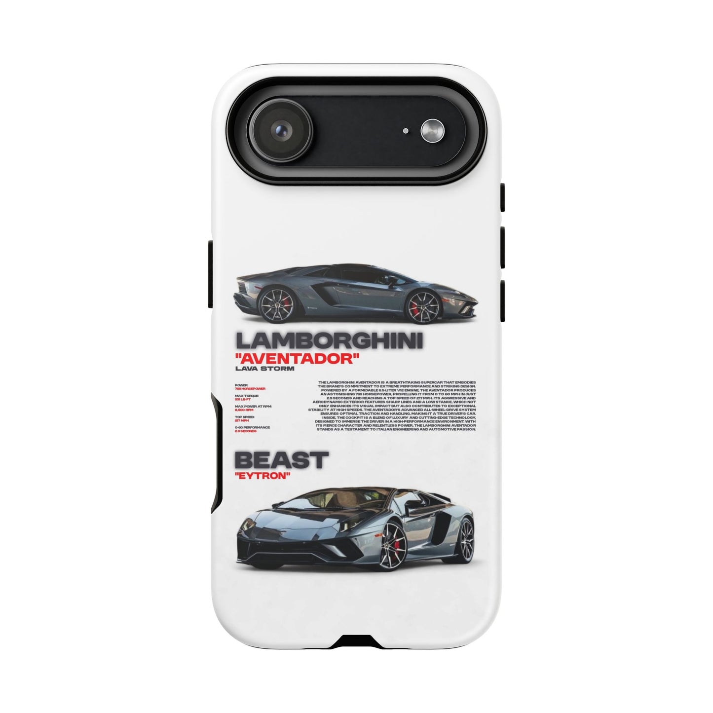 "Lava Storm" Sturdy Case