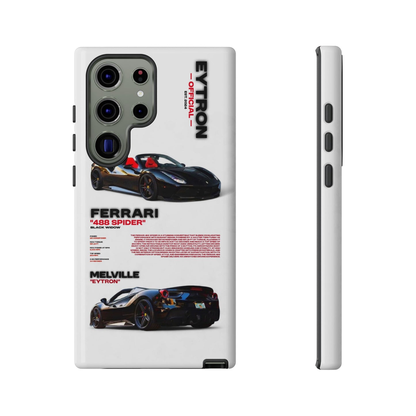 "Black Widow" Sturdy Case