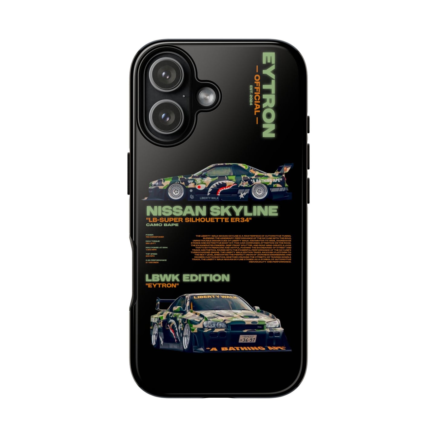 "Green Camo Bape" Sturdy Case