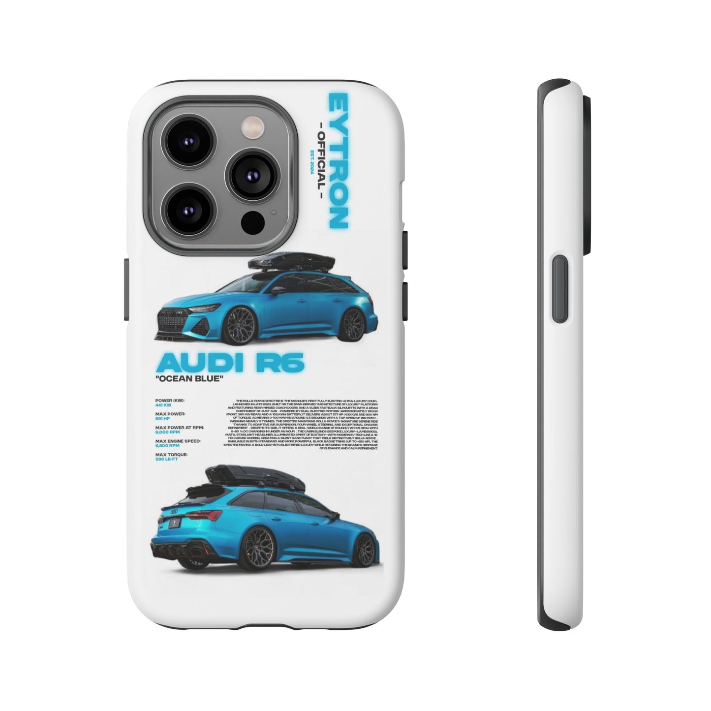 "Ocean Blue R6" Sturdy Case