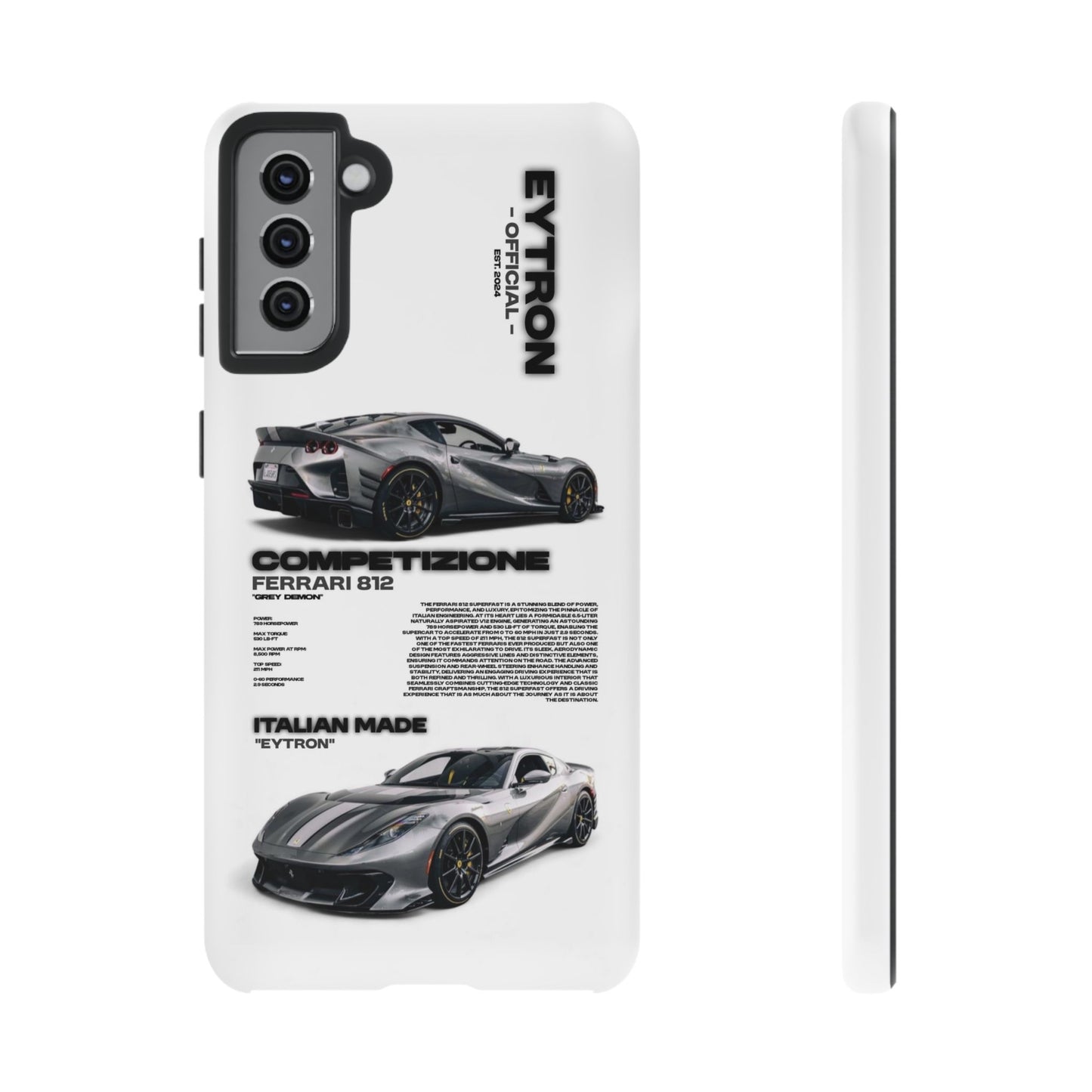 "Grey Demon" Sturdy Case