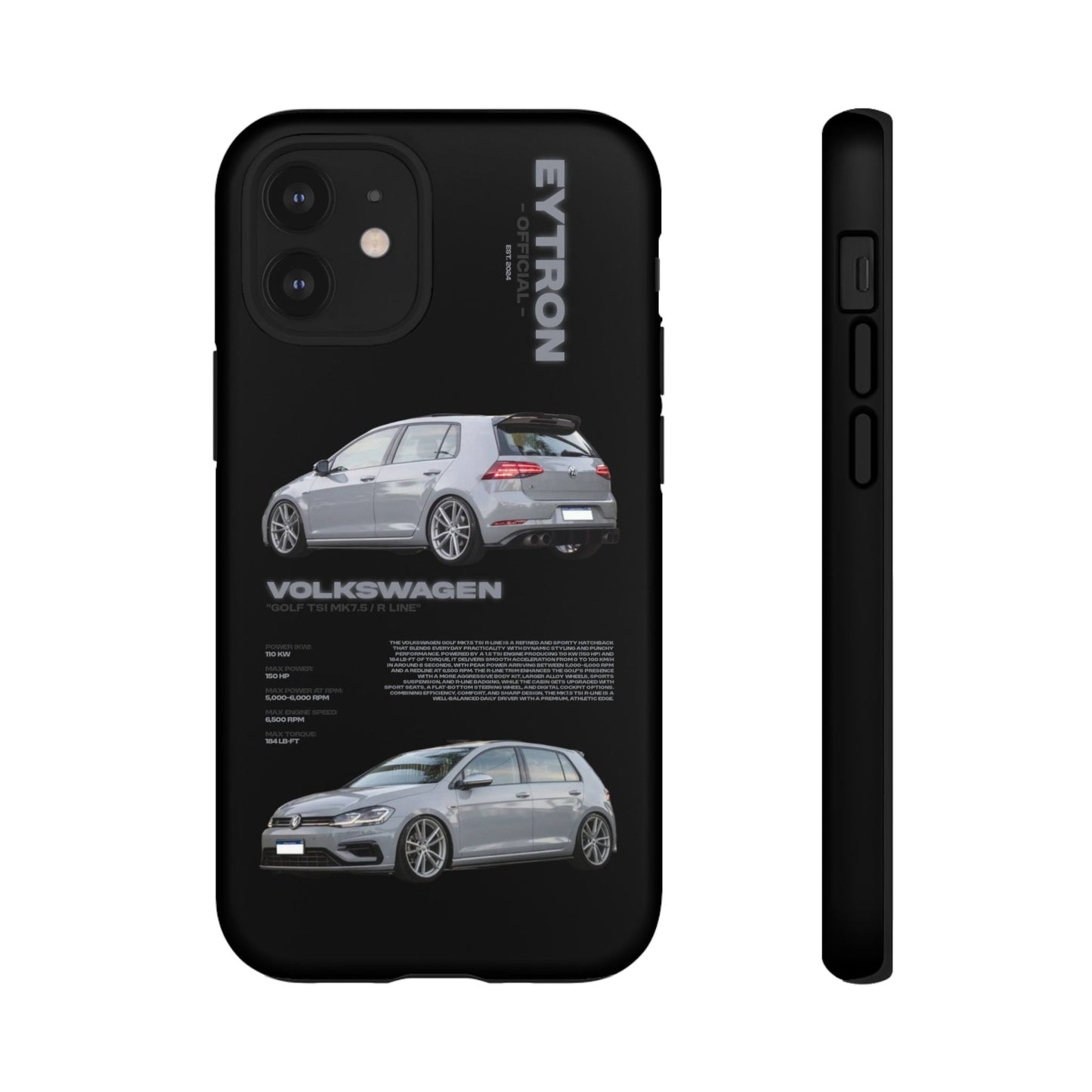 "Golf TSI MK7.5 / R Line" Sturdy Case